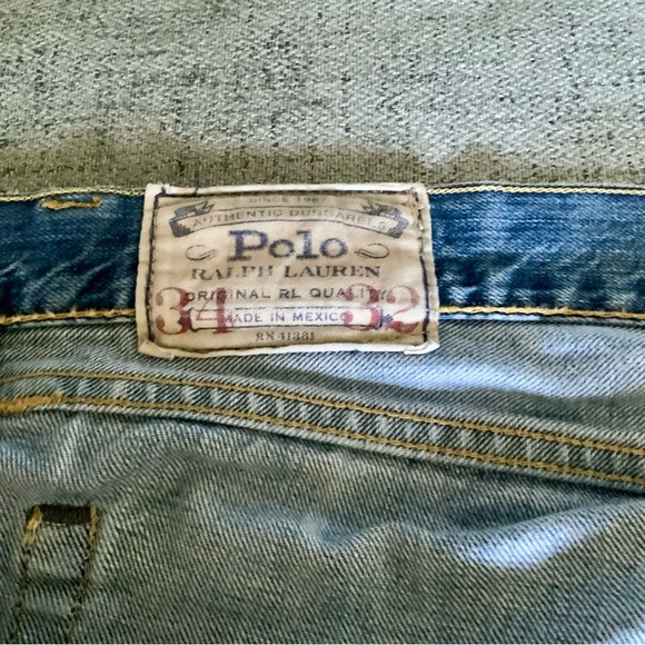 Polo Ralph Lauren men’s jeans 34/32 - Picture 6 of 8